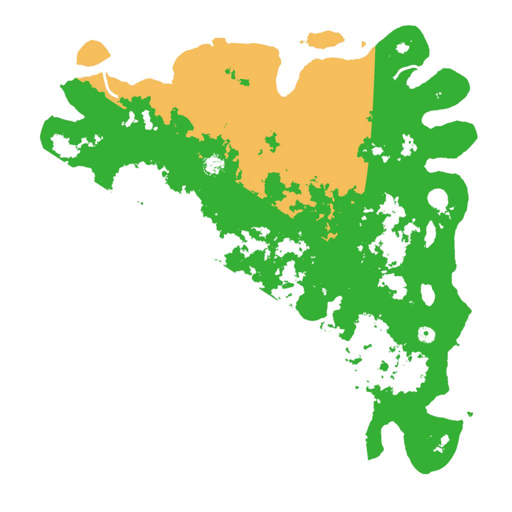 Biome Rust Map: Procedural Map, Size: 4500, Seed: 1511729823