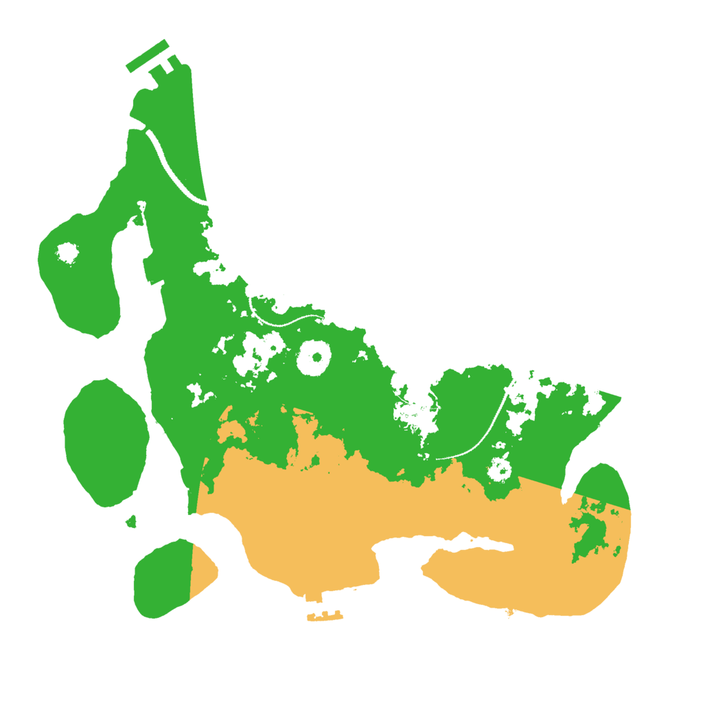 Biome Rust Map: Procedural Map, Size: 3000, Seed: 1583173545