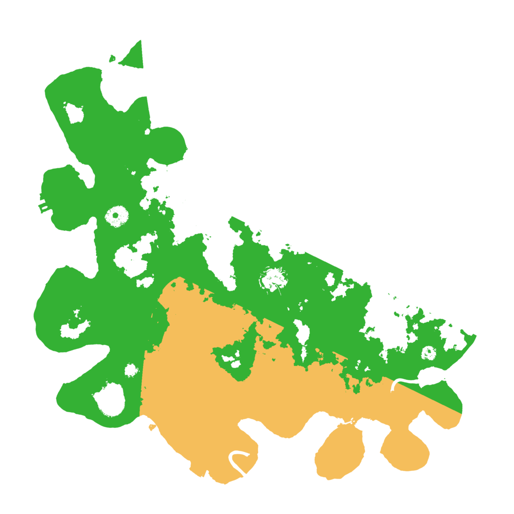 Biome Rust Map: Procedural Map, Size: 3600, Seed: 6901325