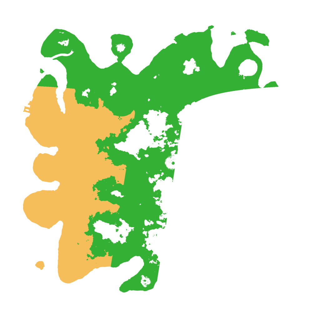 Biome Rust Map: Procedural Map, Size: 3500, Seed: 784223847