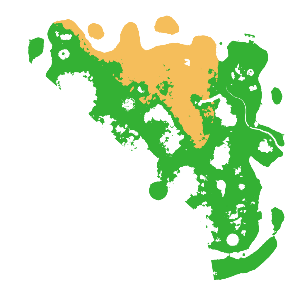Biome Rust Map: Procedural Map, Size: 4300, Seed: 1511394252