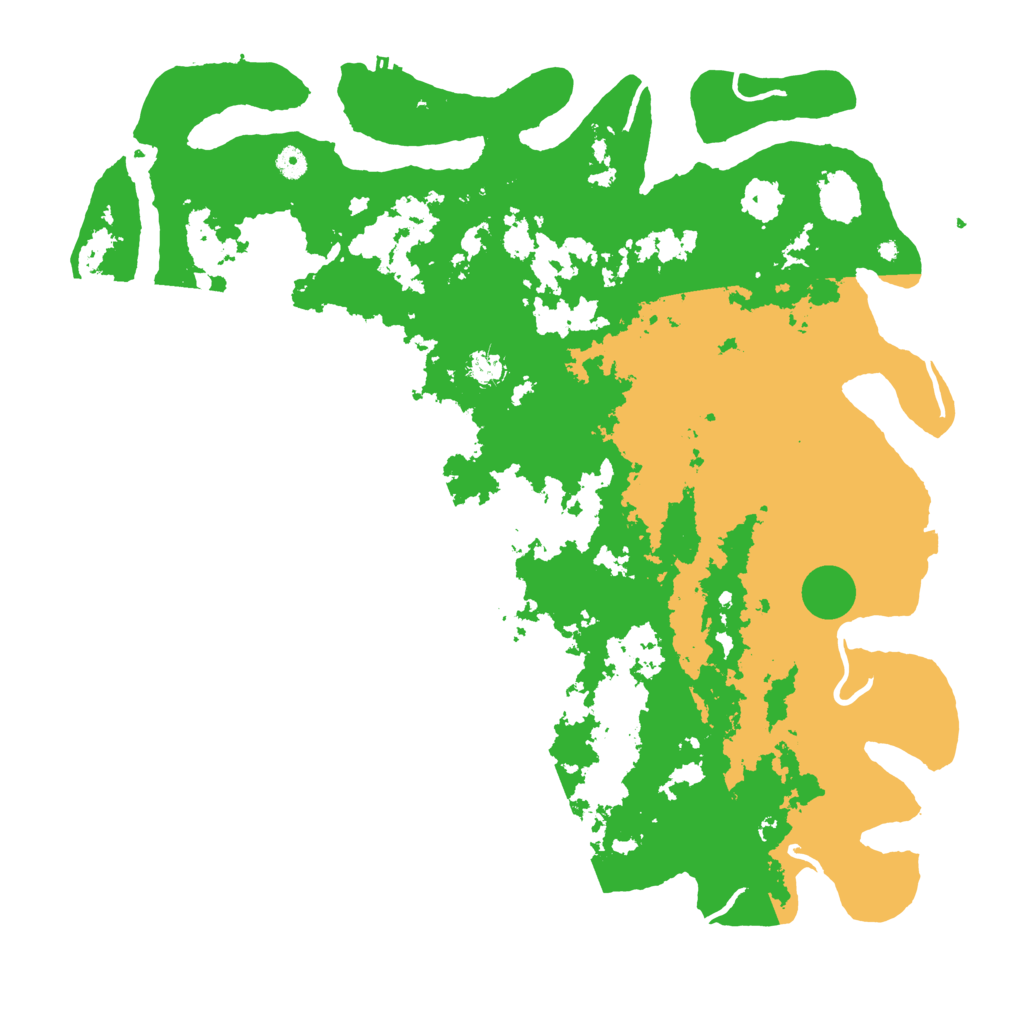 Biome Rust Map: Procedural Map, Size: 5000, Seed: 2147483642