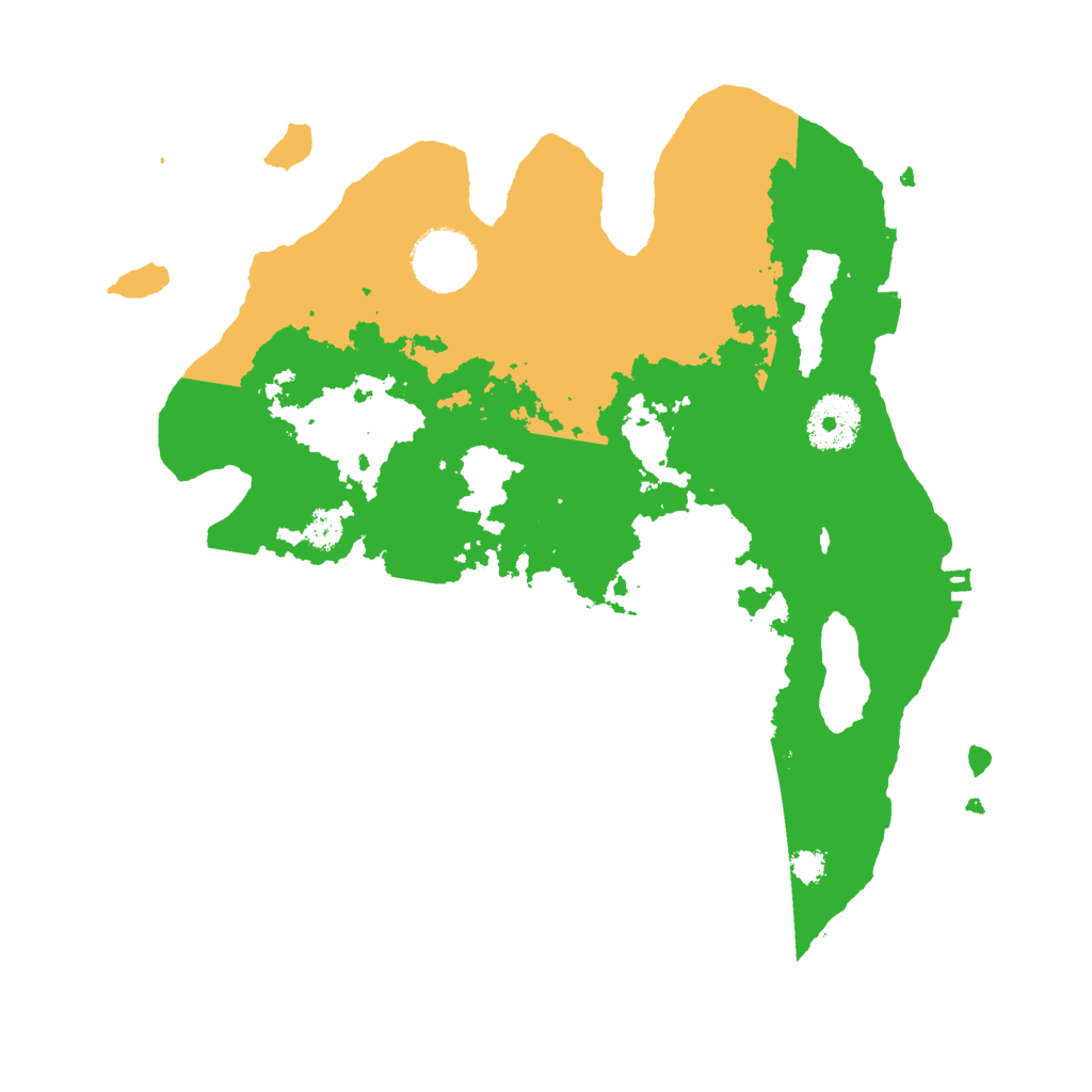 Biome Rust Map: Procedural Map, Size: 3000, Seed: 7508639