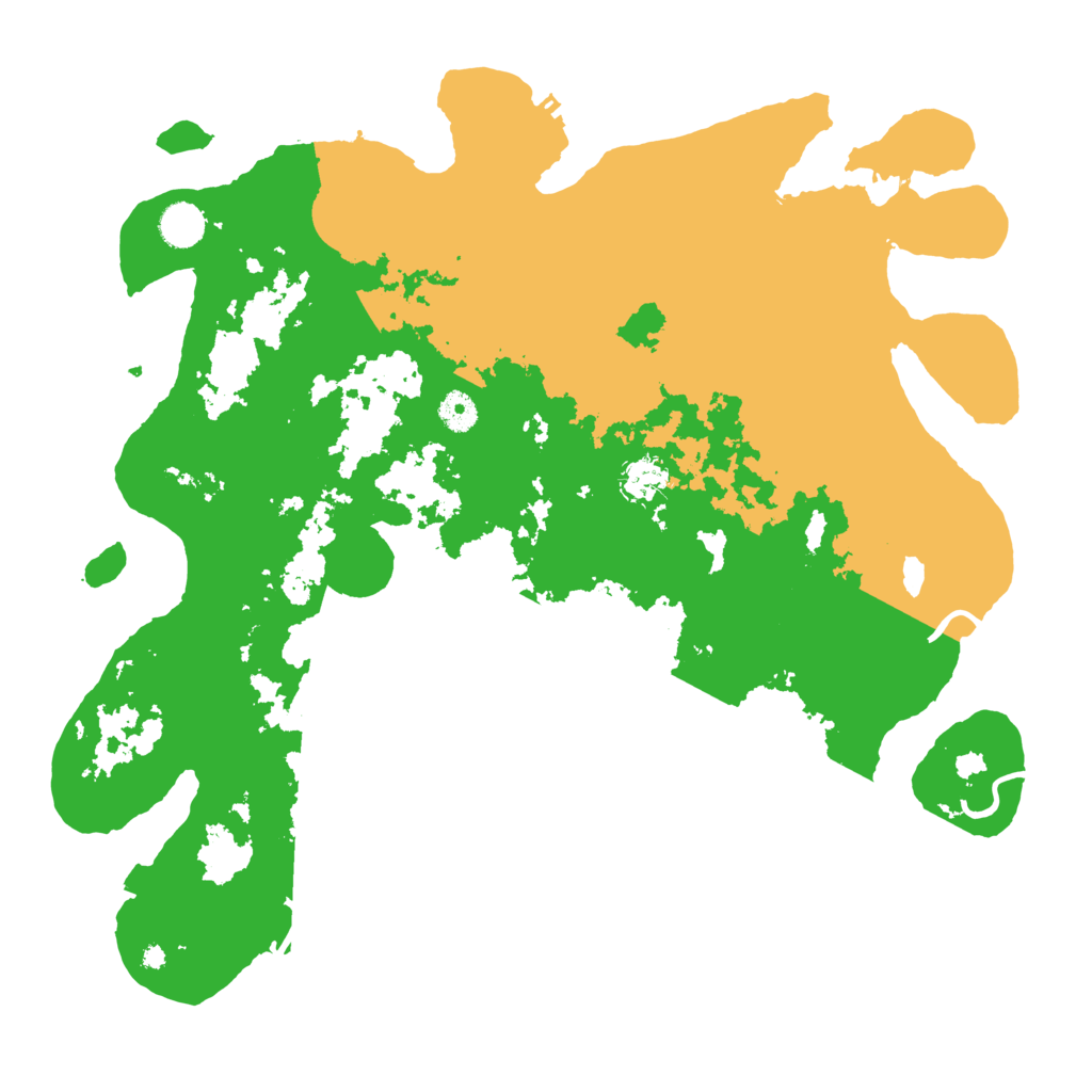 Biome Rust Map: Procedural Map, Size: 4250, Seed: 554619790