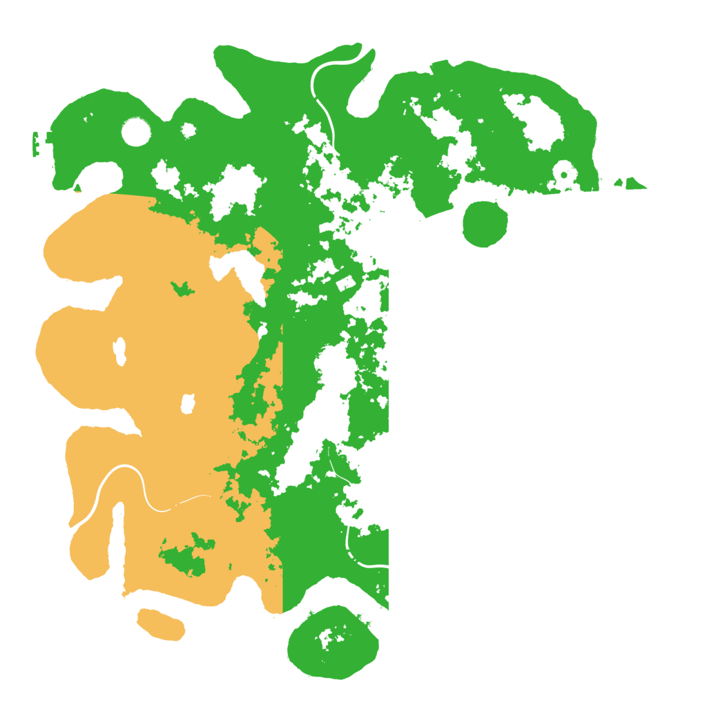 Biome Rust Map: Procedural Map, Size: 4300, Seed: 695372690