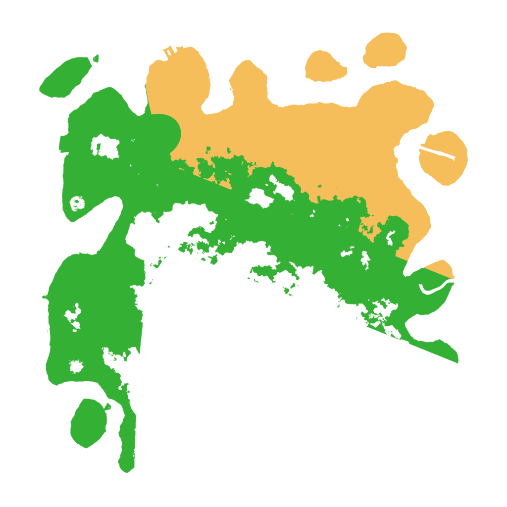 Biome Rust Map: Procedural Map, Size: 3500, Seed: 2106026336