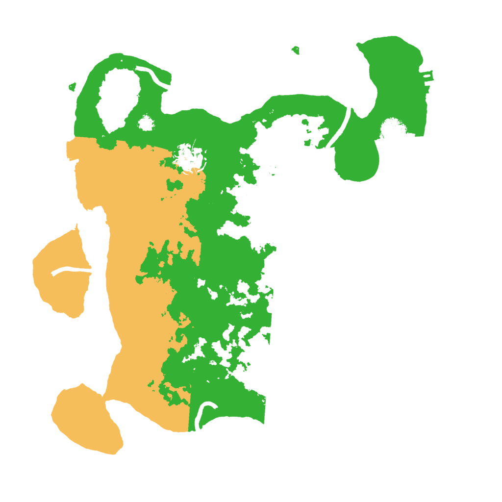 Biome Rust Map: Procedural Map, Size: 3000, Seed: 2121665161