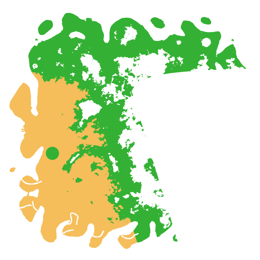 Biome Rust Map: Procedural Map, Size: 5250, Seed: 555888222