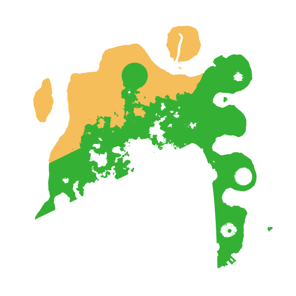 Biome Rust Map: Procedural Map, Size: 3000, Seed: 2141157405