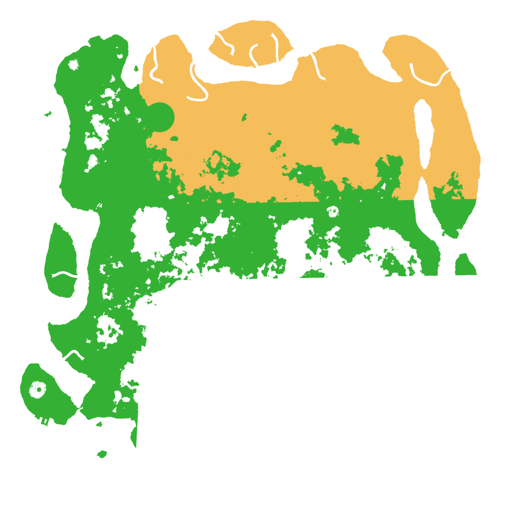 Biome Rust Map: Procedural Map, Size: 4500, Seed: 252343394