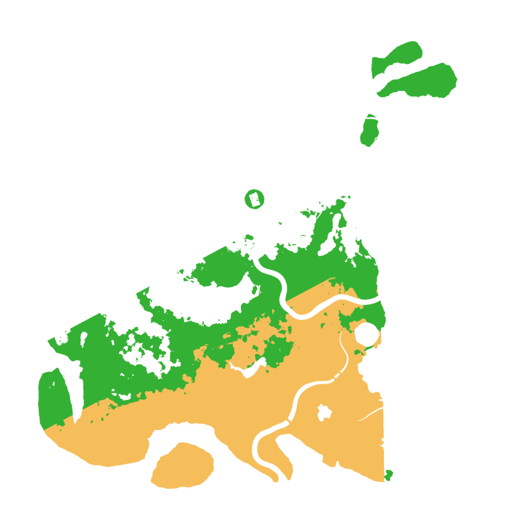 Biome Rust Map: Procedural Map, Size: 4250, Seed: 50424