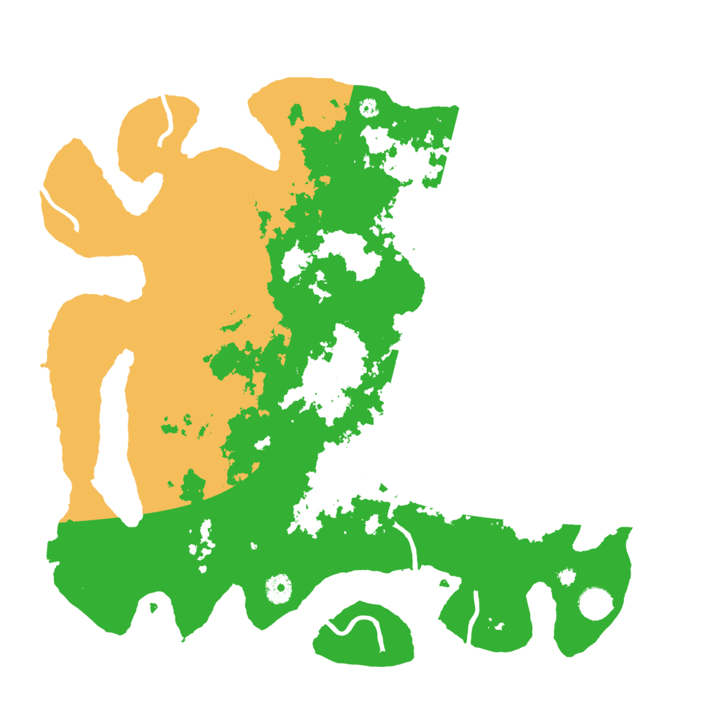 Biome Rust Map: Procedural Map, Size: 3850, Seed: 73235133