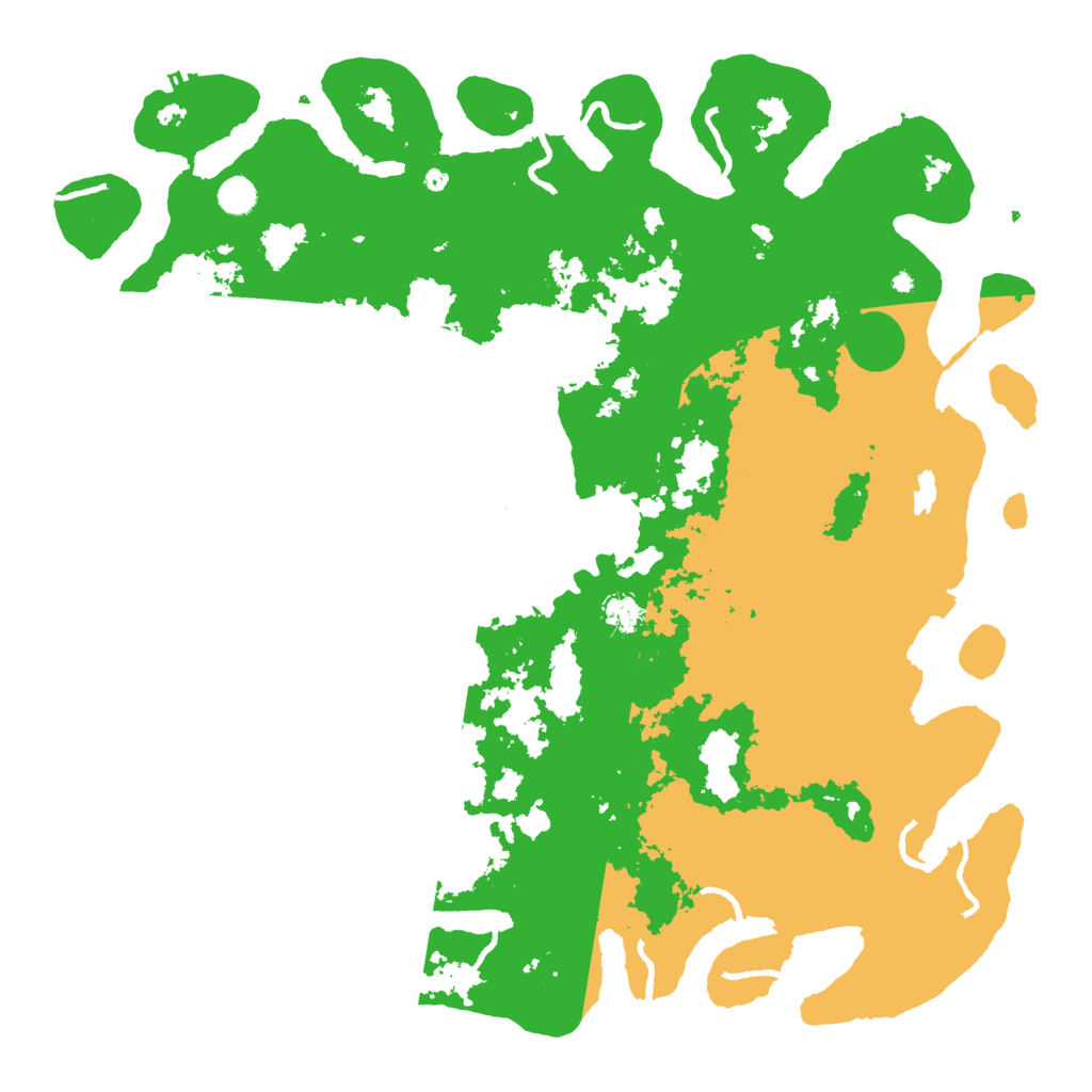 Biome Rust Map: Procedural Map, Size: 5000, Seed: 1244996023