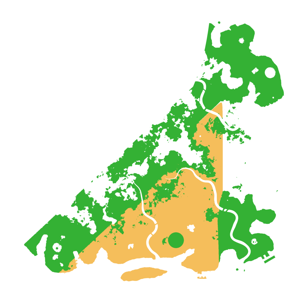 Biome Rust Map: Procedural Map, Size: 5000, Seed: 2049399722
