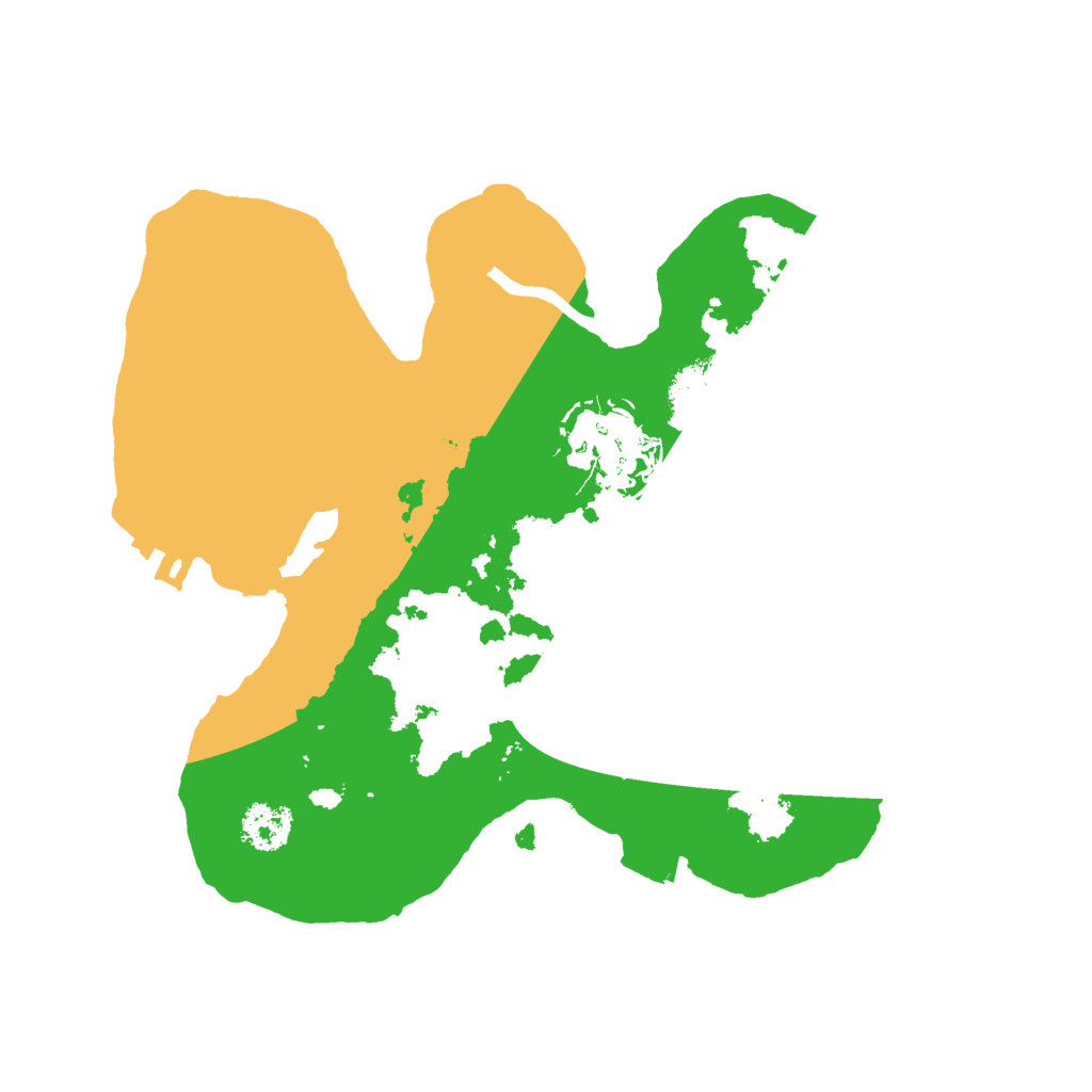 Biome Rust Map: Procedural Map, Size: 2250, Seed: 716377805