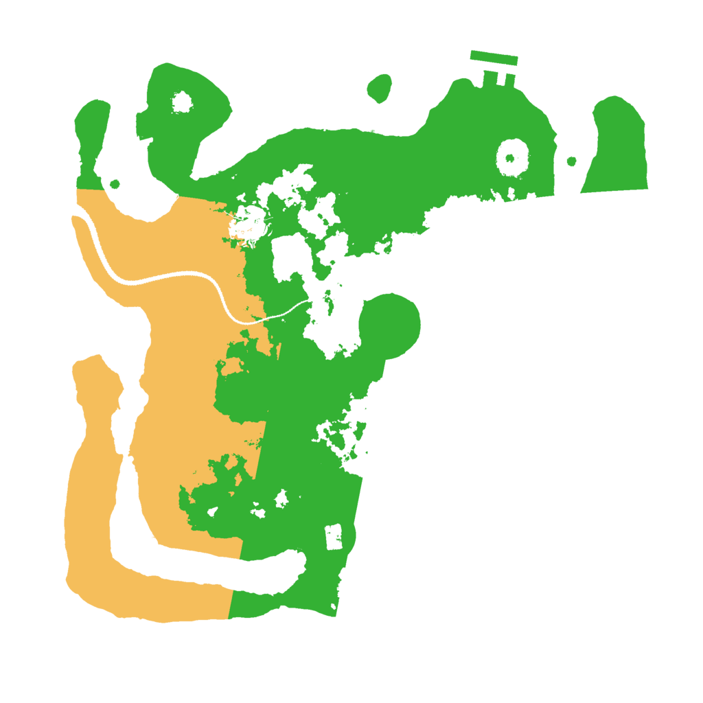 Biome Rust Map: Procedural Map, Size: 3000, Seed: 212150242