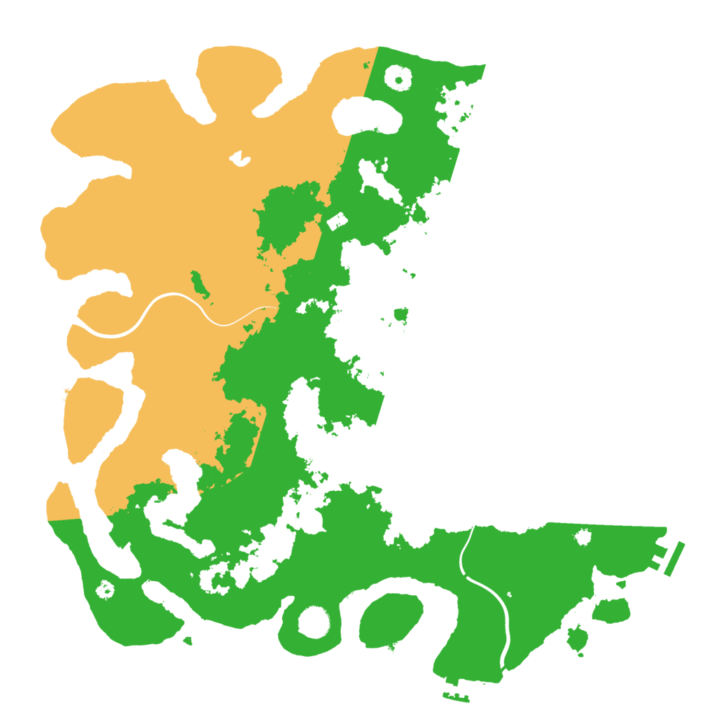 Biome Rust Map: Procedural Map, Size: 4000, Seed: 566534734