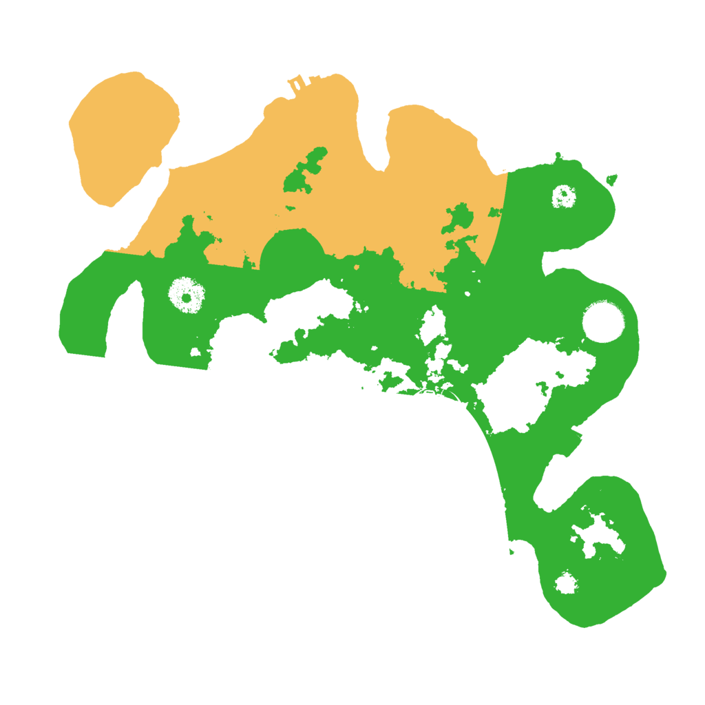 Biome Rust Map: Procedural Map, Size: 3000, Seed: 7890