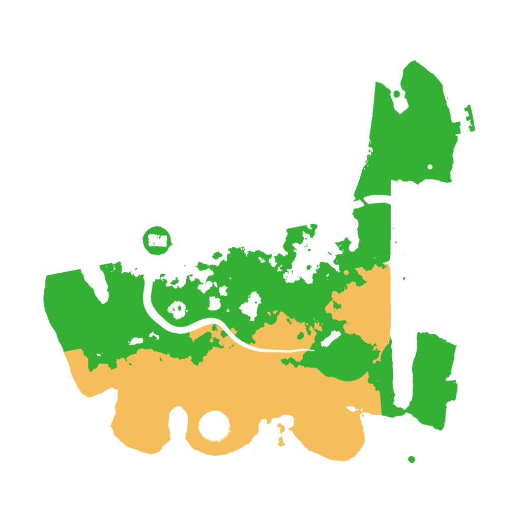 Biome Rust Map: Procedural Map, Size: 3000, Seed: 1918252258