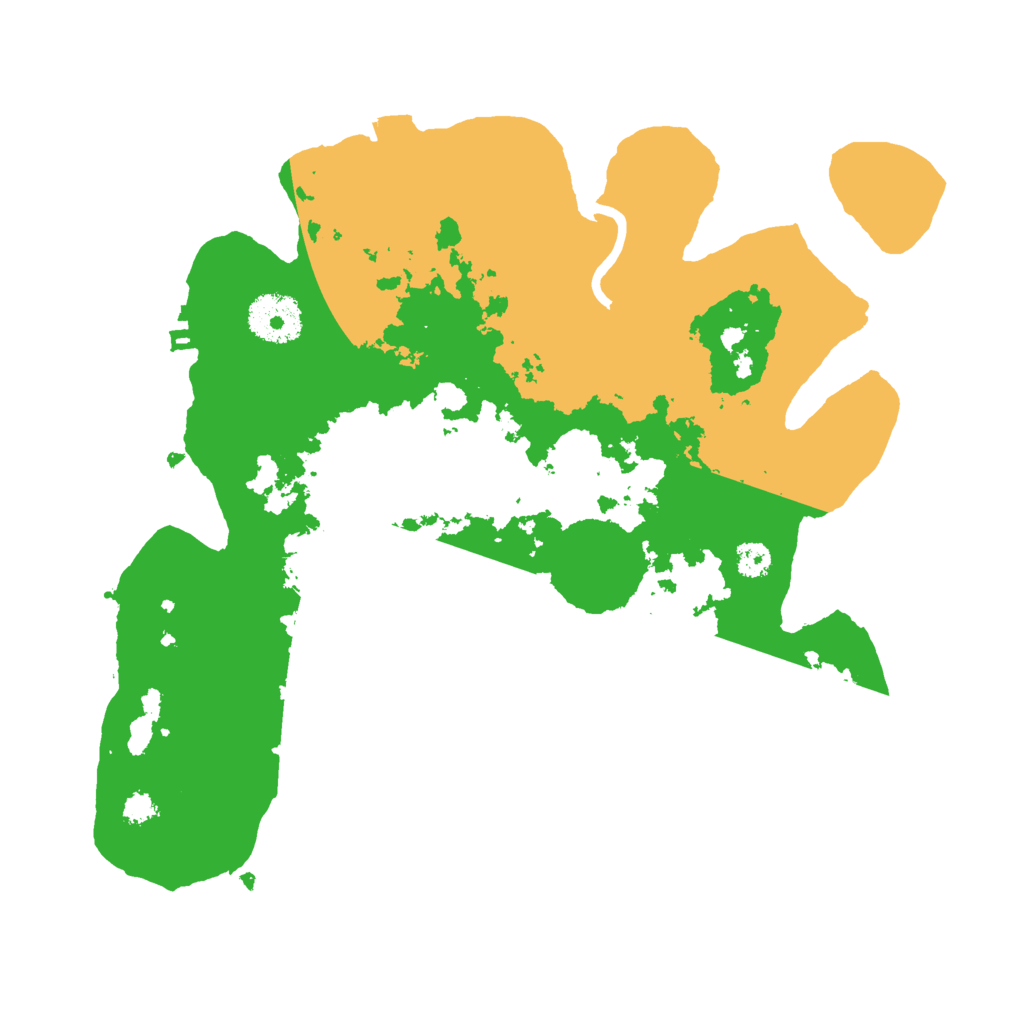 Biome Rust Map: Procedural Map, Size: 3000, Seed: 1963606178