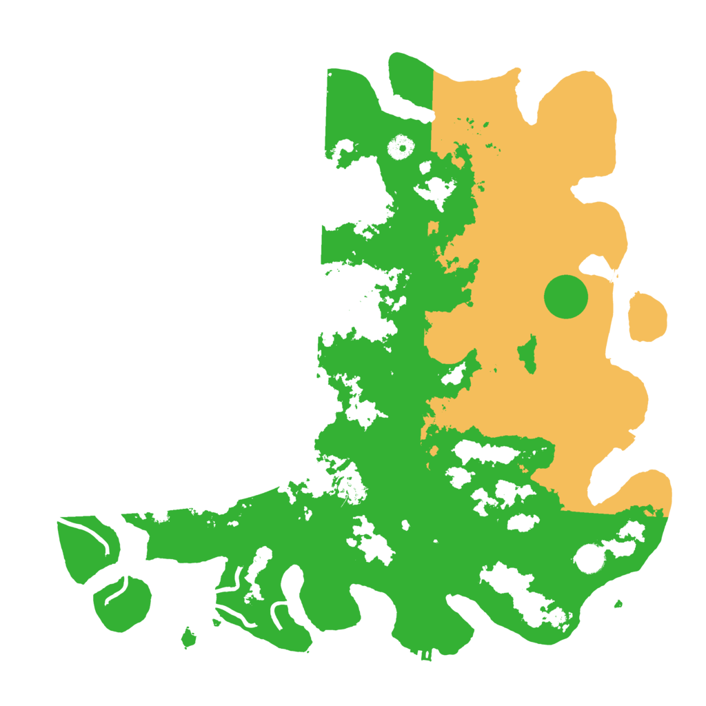 Biome Rust Map: Procedural Map, Size: 4250, Seed: 1330787585