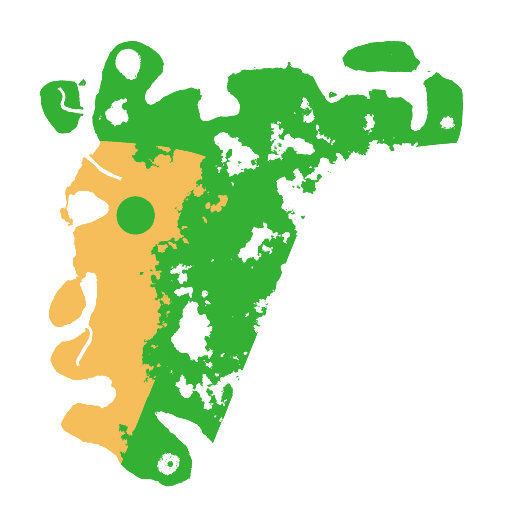 Biome Rust Map: Procedural Map, Size: 3600, Seed: 1416895