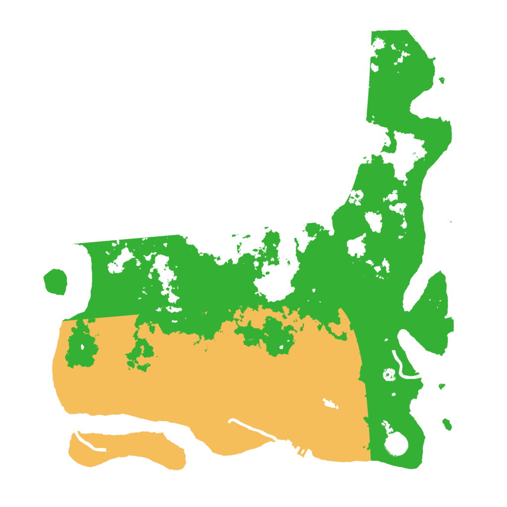 Biome Rust Map: Procedural Map, Size: 4000, Seed: 20220120