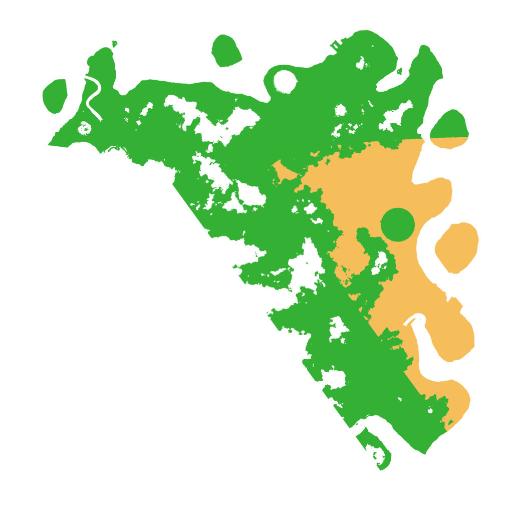 Biome Rust Map: Procedural Map, Size: 4000, Seed: 834756
