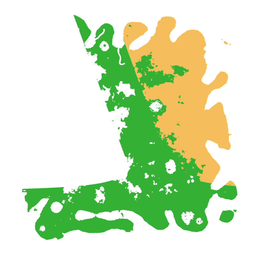 Biome Rust Map: Procedural Map, Size: 4100, Seed: 69286220