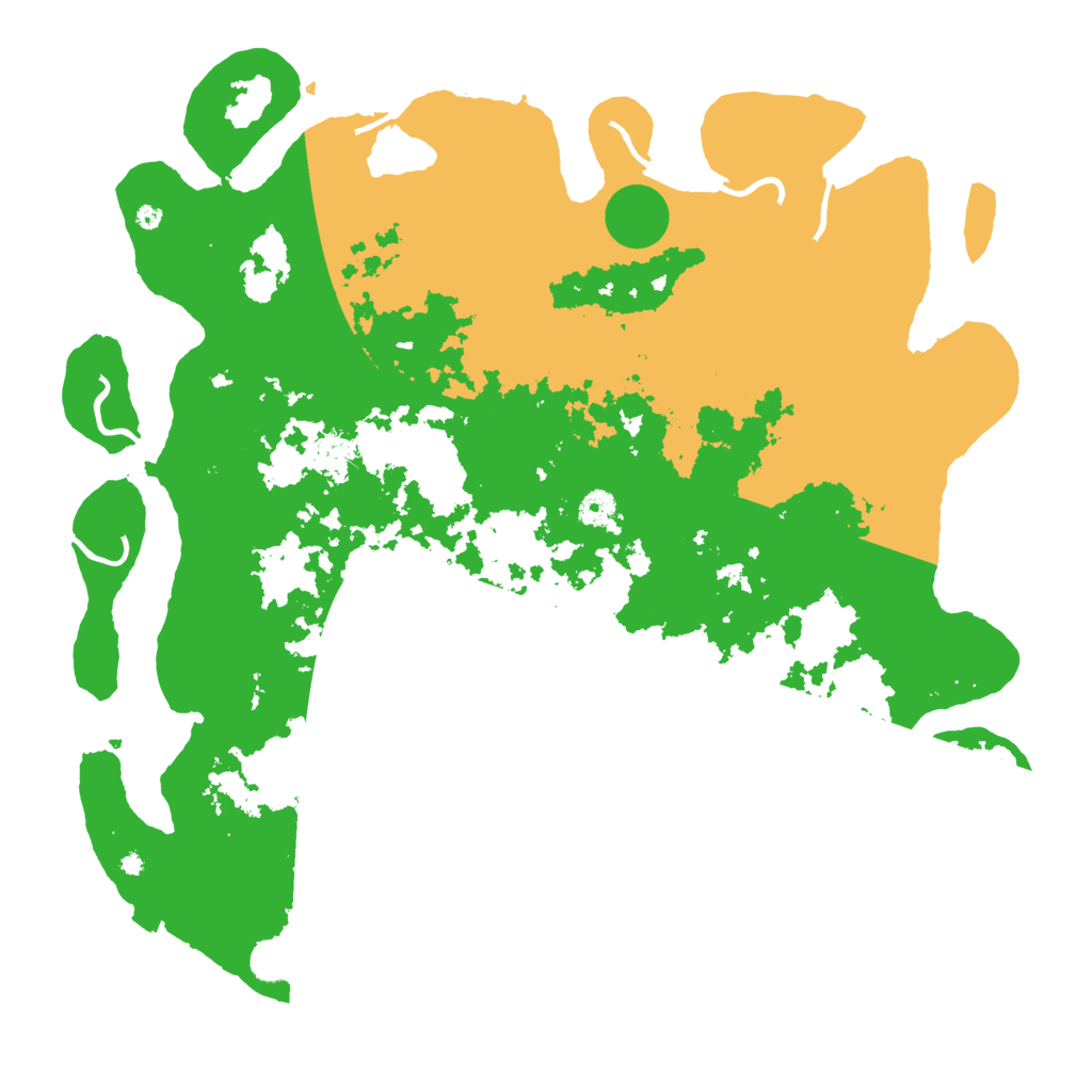 Biome Rust Map: Procedural Map, Size: 4500, Seed: 747588430