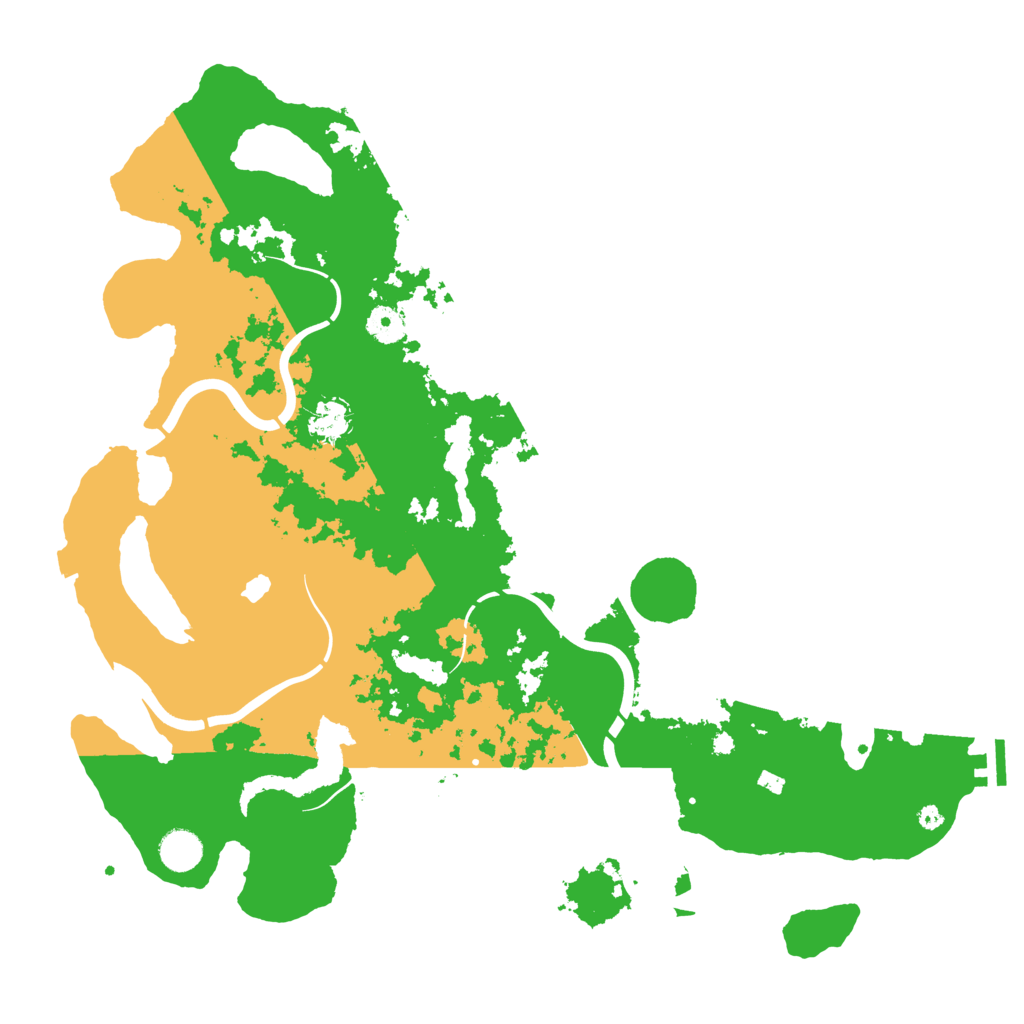 Biome Rust Map: Procedural Map, Size: 4250, Seed: 1630161963