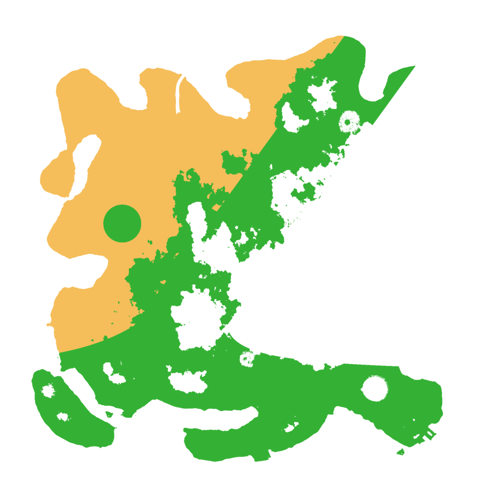 Biome Rust Map: Procedural Map, Size: 3500, Seed: 431283871