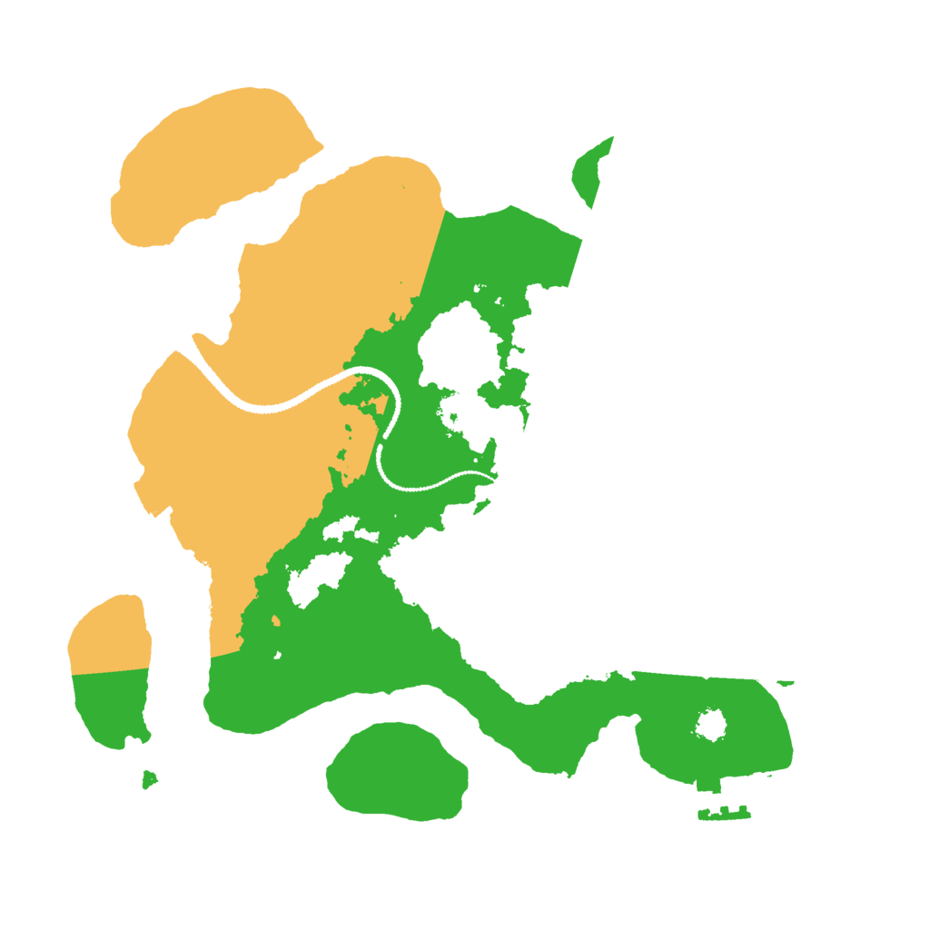 Biome Rust Map: Procedural Map, Size: 2700, Seed: 2425324