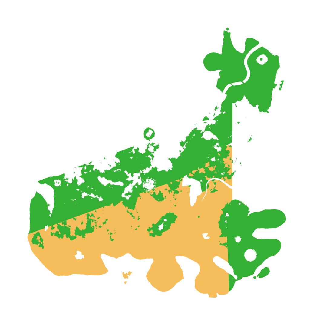 Biome Rust Map: Procedural Map, Size: 4500, Seed: 1868196601