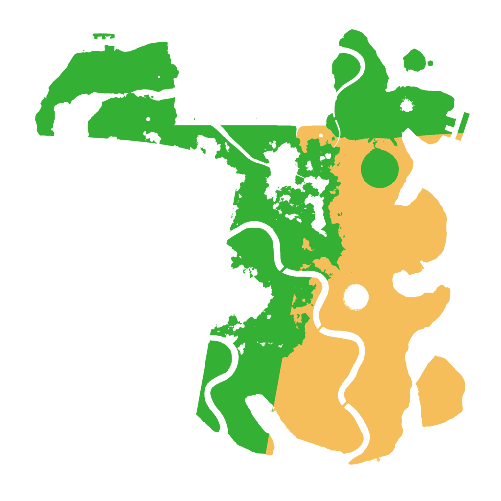 Biome Rust Map: Procedural Map, Size: 3500, Seed: 2061985040