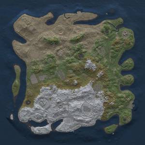 Thumbnail Rust Map: Procedural Map, Size: 4250, Seed: 730546216, 19 Monuments