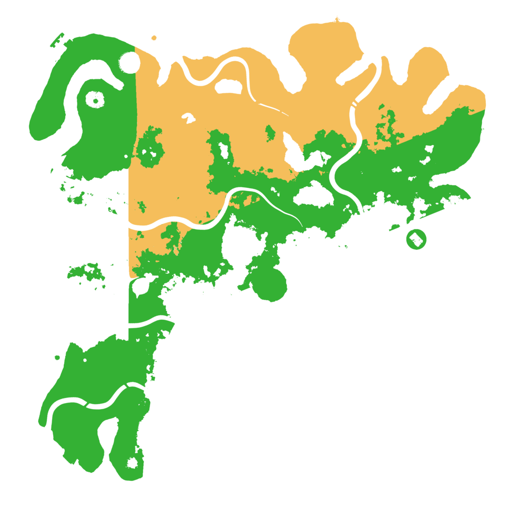 Biome Rust Map: Procedural Map, Size: 4250, Seed: 748978428