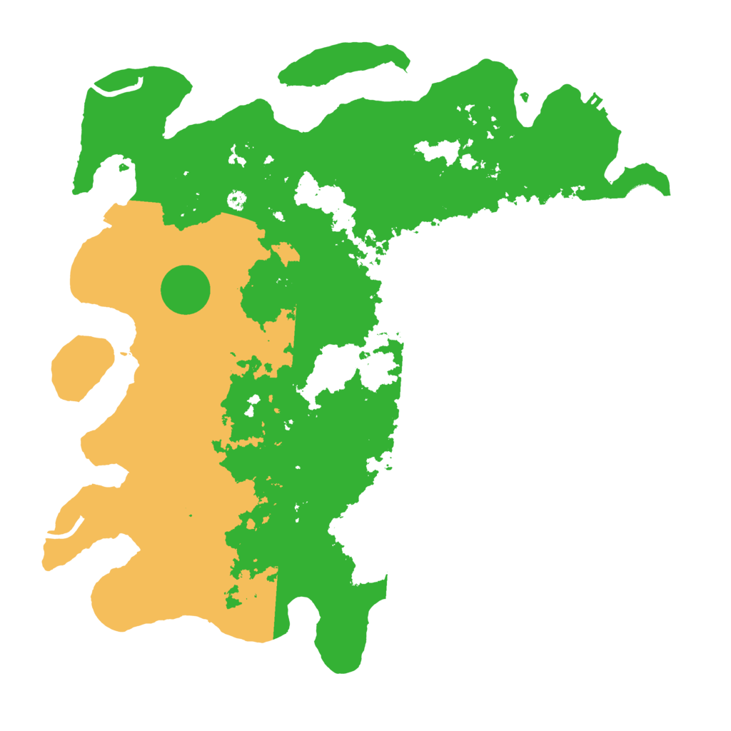 Biome Rust Map: Procedural Map, Size: 3900, Seed: 211880125