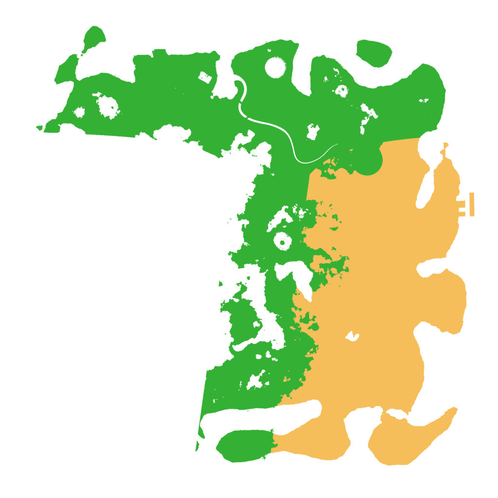 Biome Rust Map: Procedural Map, Size: 4250, Seed: 1558366441