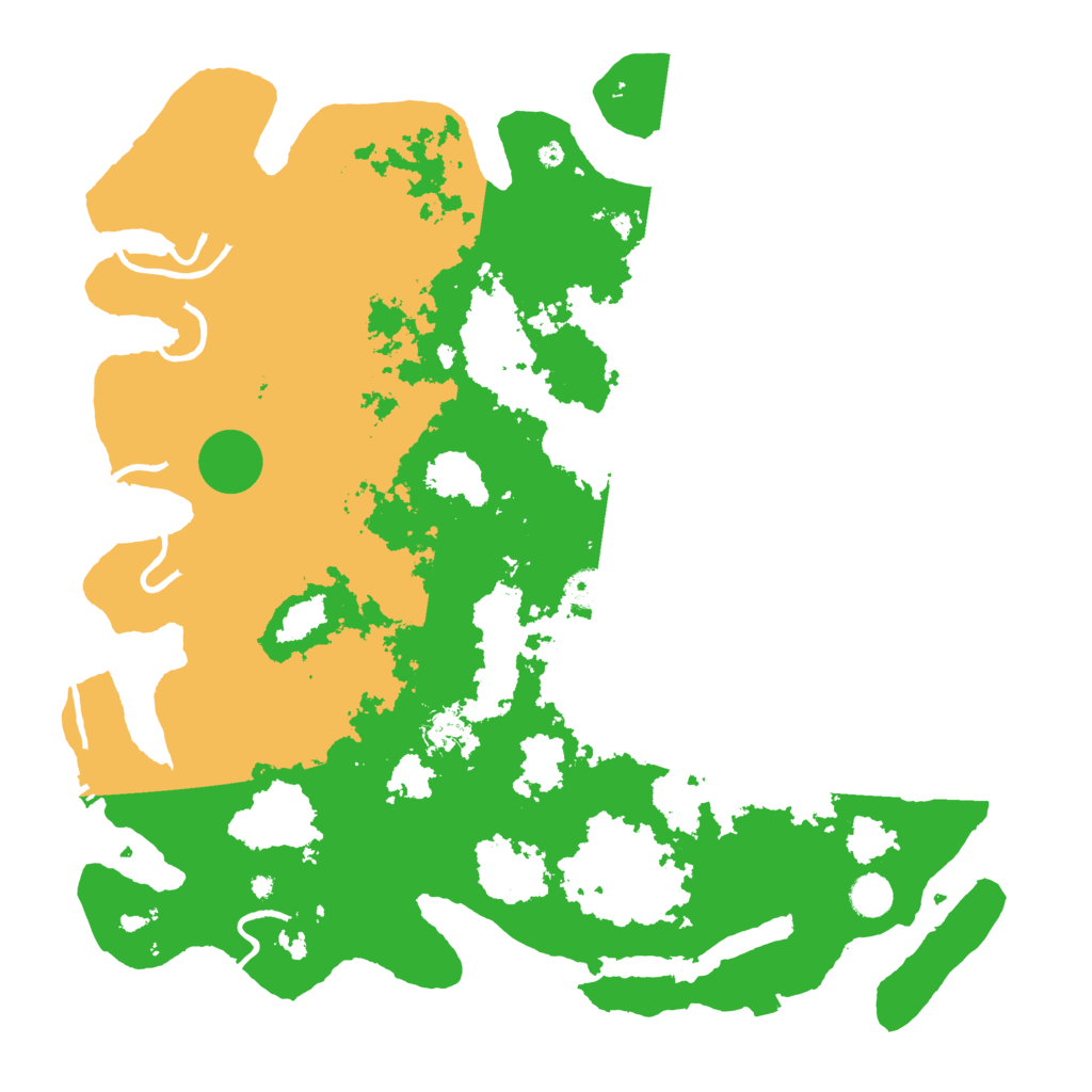 Biome Rust Map: Procedural Map, Size: 4500, Seed: 355259074