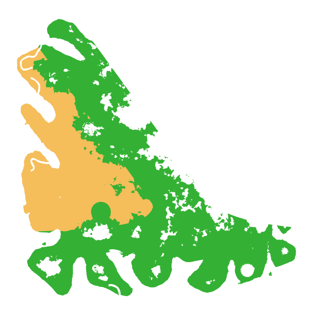 Biome Rust Map: Procedural Map, Size: 4250, Seed: 2035824260