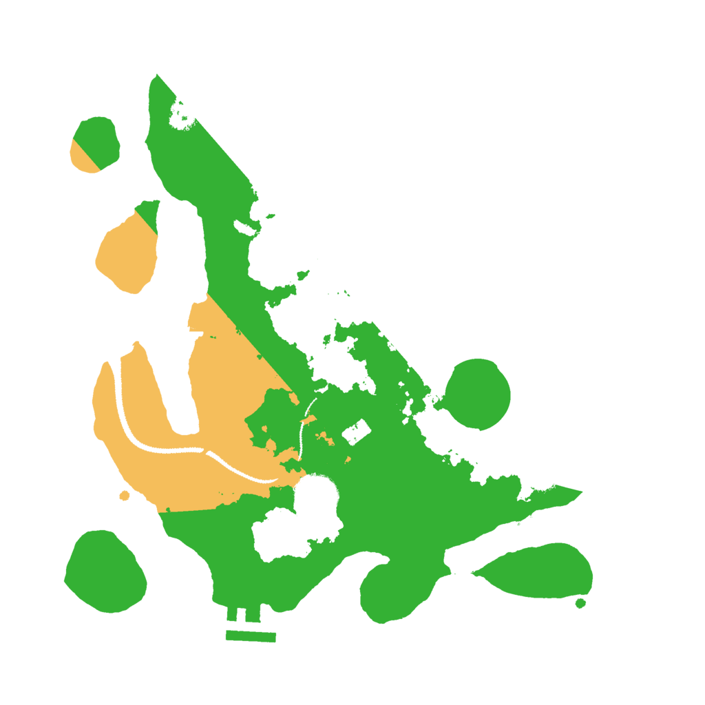 Biome Rust Map: Procedural Map, Size: 2850, Seed: 684475214