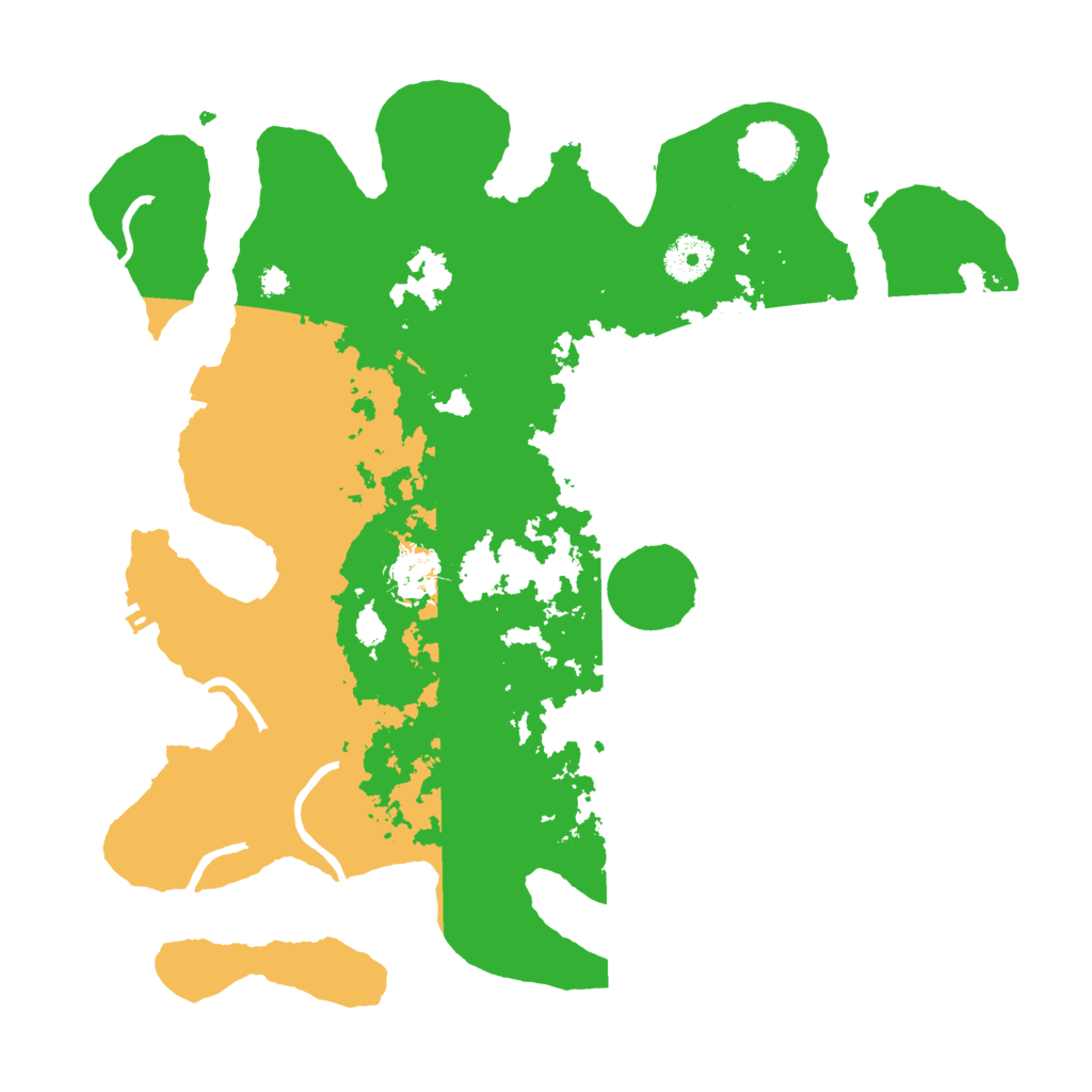 Biome Rust Map: Procedural Map, Size: 3500, Seed: 1056257151