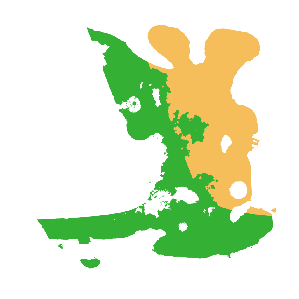 Biome Rust Map: Procedural Map, Size: 3000, Seed: 166871380