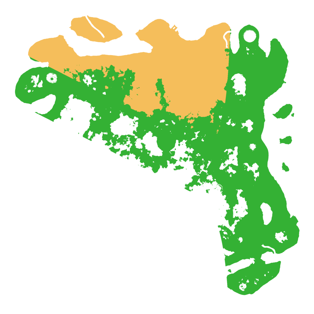 Biome Rust Map: Procedural Map, Size: 4500, Seed: 20240404