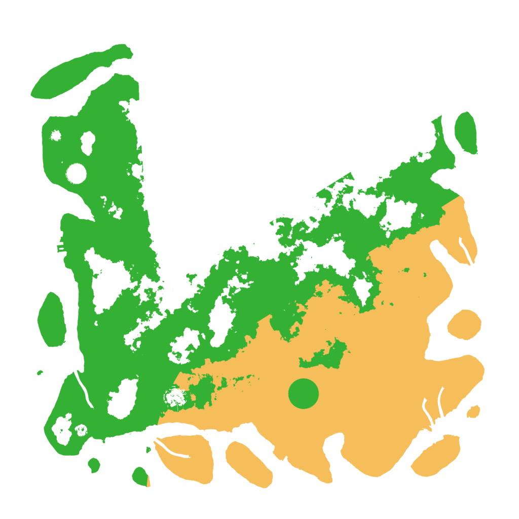 Biome Rust Map: Procedural Map, Size: 4500, Seed: 977813374