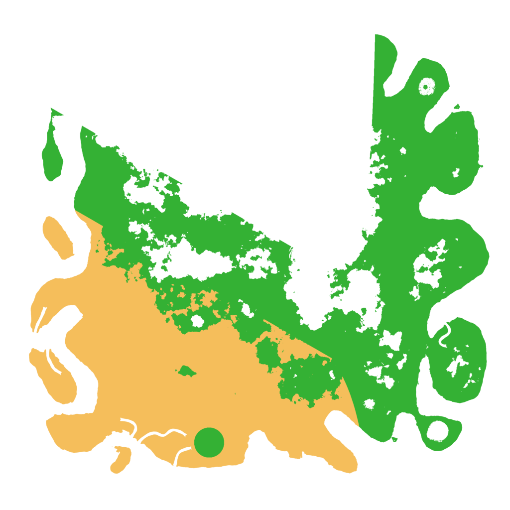 Biome Rust Map: Procedural Map, Size: 4500, Seed: 575832671