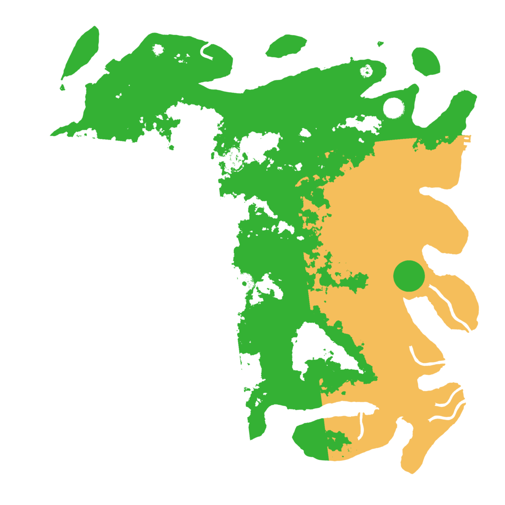 Biome Rust Map: Procedural Map, Size: 4250, Seed: 1799279693