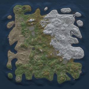 Thumbnail Rust Map: Procedural Map, Size: 4250, Seed: 31389556, 17 Monuments