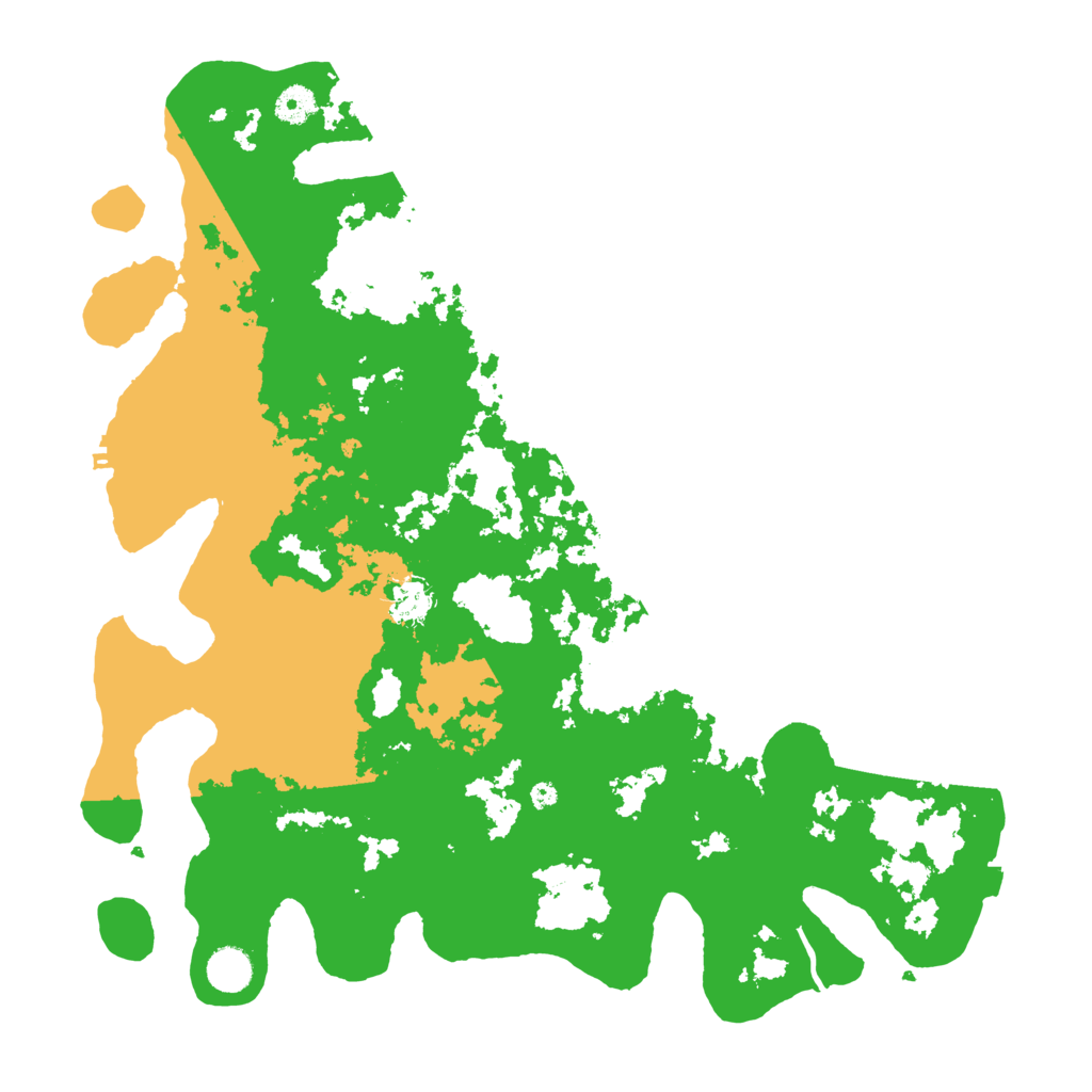 Biome Rust Map: Procedural Map, Size: 4250, Seed: 31389556